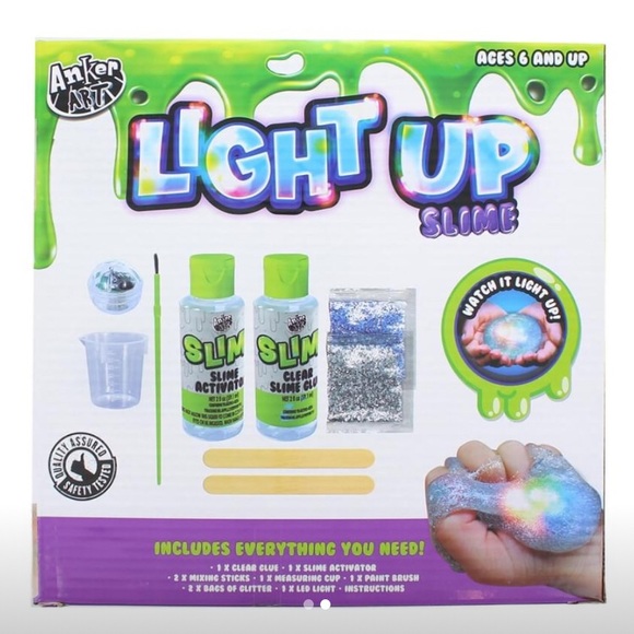 Other Brand Newlight Up Slime Kit Poshmark